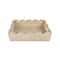 6 Pack: 14" x 8.5" x 4.25" Scalloped Wood Crate by Make Market®